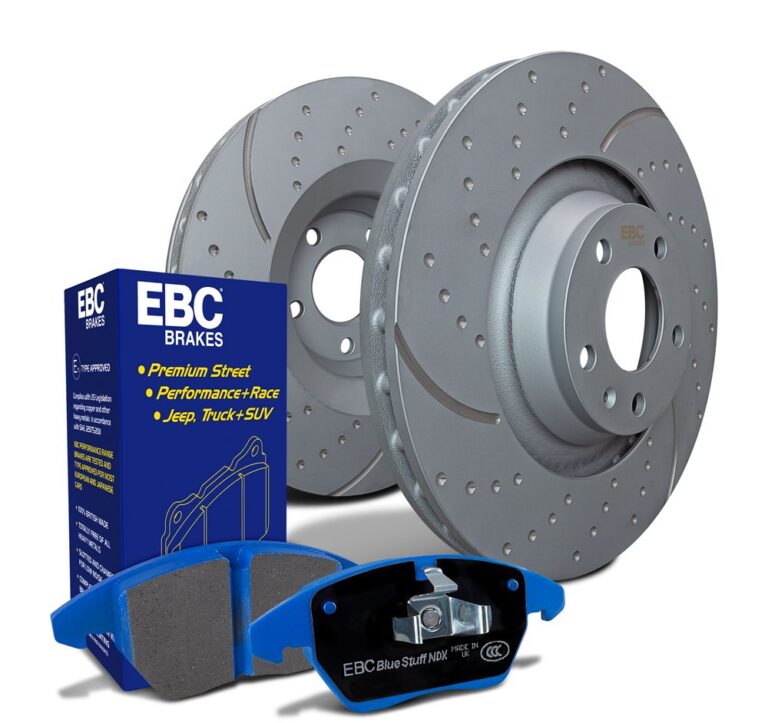 Kit de Travagem EBC PD14 BlueStuff NDX com discos GD