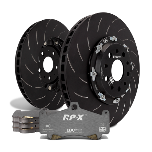 Kit de Travagem com Discos Flutuantes de 2 Peças e Pastilhas RP-X