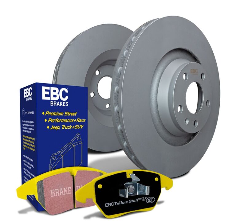 Kit de Travagem EBC PD03K com pastilhas Yellowstuff