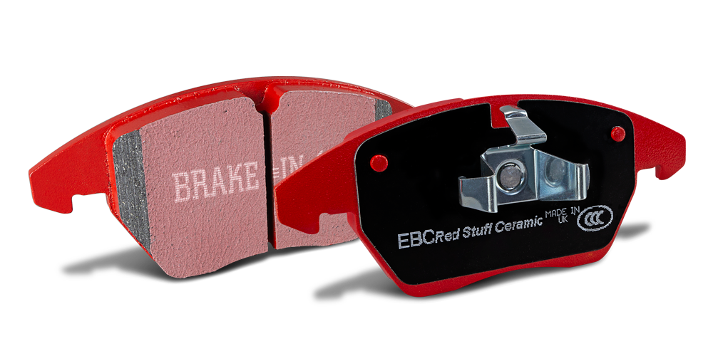 Pastilhas de travão EBC redstuff