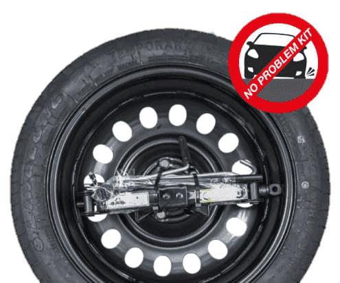 Kit de roda suplente para carro