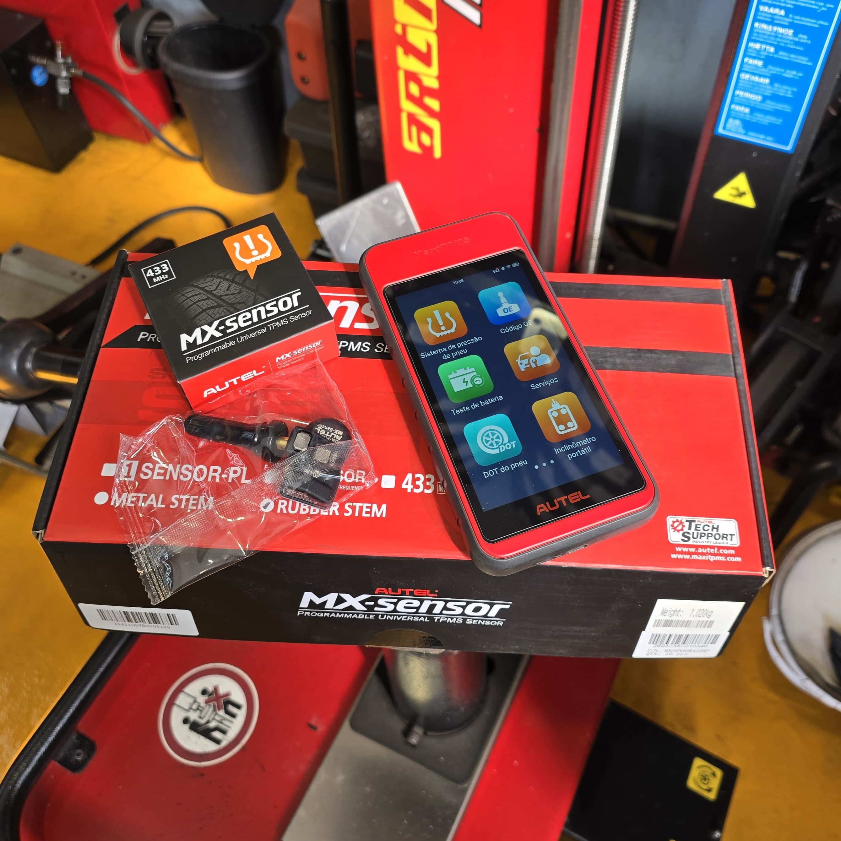 Equipamento Autel ITS600 para programação de sensores TPMS na Pneu Beato em Lisboa
